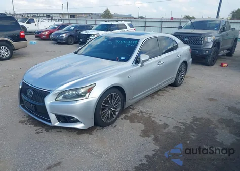2015 Lexus Ls 460 из США, поврежденный, VIN JTHCL5EF8F5023602